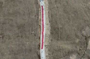 Gümüşhane’de Kabaktepe şehitlerine vefa yürüyüşü düzenlendi 