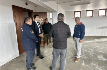 Günyurdu köyü camisinde restorasyon ve bakım çalışmaları 