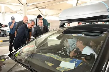 Gurbetçi sezonunda sınır kapılarından 3,7 milyon yolcu geçti
