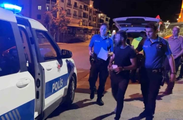 Gurbetten izne geldi, alkollü yakalanınca ehliyetine el konup gözaltına alındı 