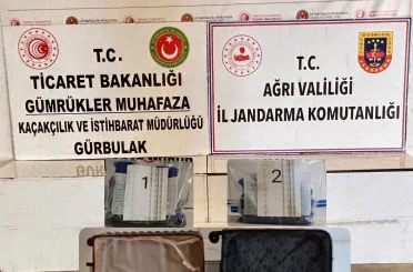 Gürbulak Sınır Kapısı’nda 4 kilo 322 gram sıvı metamfetamin ele geçirildi 