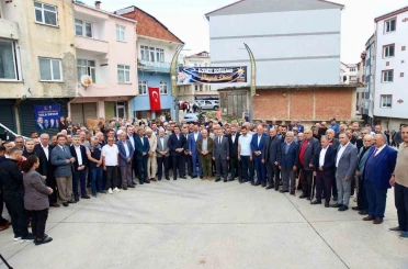 Gürgentepe’de doğalgaz ateşi yandı 