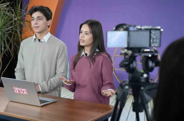 ‘Haberimiz Olsun Projesi’ kapsamında genç öğrenciler ekran karşısına çıkıyor 