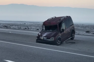 Hafif ticari aracın takla atmasıyla 1 kişi yaralandı