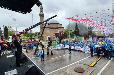 HAK-İŞ Başkanı Arslan: "Türkiye’nin bütün meydanları Taksim Meydanı’dır" 