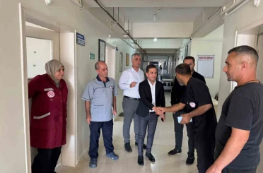 Hak-İş Diyarbakır İl Başkanı ve Öz Sağlık İş Şube Başkanı Aküzüm, üyeleriyle bir araya geldi 