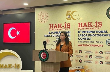 HAK-İŞ Genel Başkanı Arslan: "Fotoğraf yarışmamızın 6’ncısı uluslararası düzeyde gerçekleştirdiğimiz bir fotoğraf yarışmasına dönüştü" 