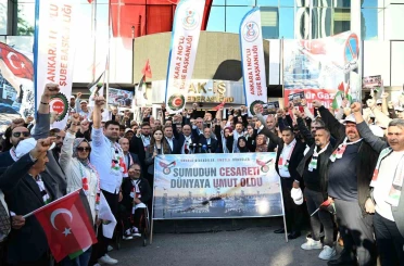 HAK-İŞ Genel Başkanı Mahmut Arslan coşkuyla karşılandı 