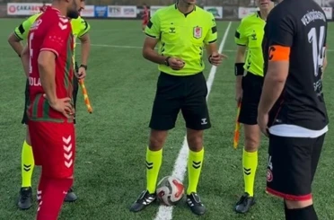 Hakemin nezaketi maçı gölgede bıraktı 