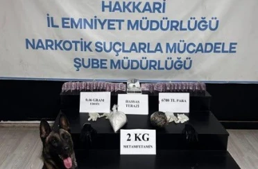 Hakkari’de 26 kilo 530 gram uyuşturucu ele geçirildi 
