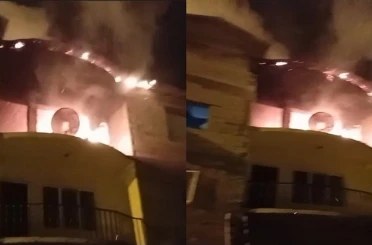 Hakkari’de korkutan ev yangını 
