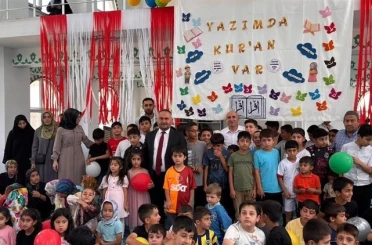 Hakkari’de yaz Kur’an kursları dualarla başladı 
