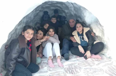 Hakkarili Yunus’tan iglo evi 