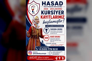 Halk oyunlarında yeni sezon kayıtları başladı 