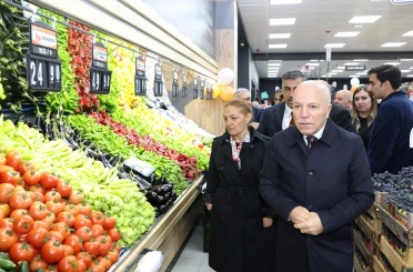 Halk Pazarı’nın 8’inci şubesi Hilalkent’te açıldı 