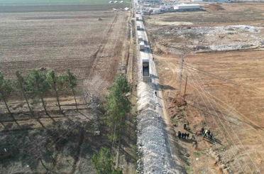 Harran Ovası’nda yol çilesi tarihe karışıyor 