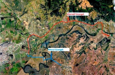 Hasar gören ve beşik gibi sallanan köprü yıkılıyor 