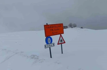 Hasköy-Mutki yolu tipi nedeniyle ulaşıma kapatıldı 