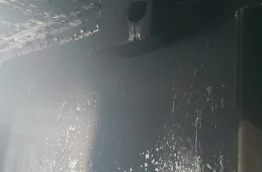 Hasköy’de ev yangını 