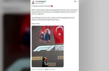 Hasret bitiyor Formula 1 geliyor: Başkan Bingöl’den "Hazırız" mesajı