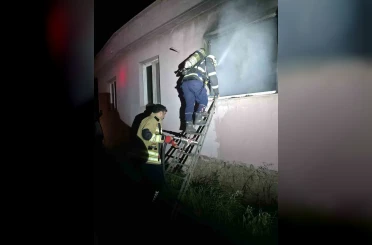Hassa’da ev yangını 