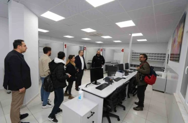 Hastane acil servisinde yeşil alan yenilendi 