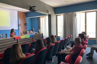 Hastane personeline hijyen ve güvenlik eğitimi verildi 
