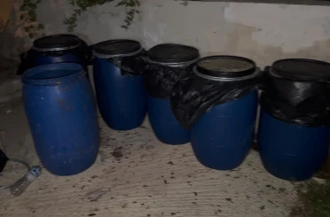 Hatay’da bin 260 litre fermente halde sahte içki ele geçirildi 