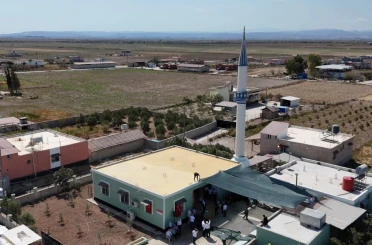 Hatay’da depremin ardından 104. cami ibadete açıldı 