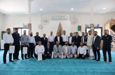 Hatay’da ezanı güzel okuma ve etkili hutbe sunumu yarışmasının il finali yapıldı 
