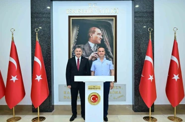 Hava Kuvvetleri Komutanlığına atanan Orgeneral Dalkıran’dan Vali Yılmaz’a veda ziyareti 