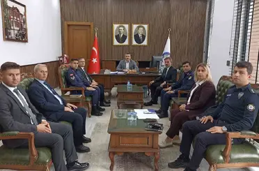 Havza’da KPSS sınavı için güvenlik toplantısı

