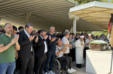 Hayatını kaybeden iş adamı son yolculuğuna uğurlandı 