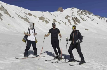 Haziran sonunda Erciyes’te kayak keyfi 