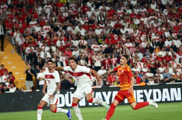 Hazırlık Maçı: Türkiye: 4 - Kuzey Makedonya: 0 (Maç sonucu) 