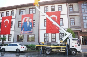 Hibe araç Germencik Belediyesi’nin hizmetine girdi 