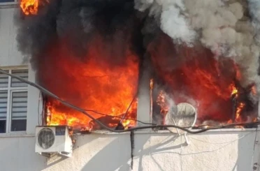 Hilvan Hükümet Konağı’nda yangın 