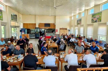 Hisarcık Belediye Başkanı Demirtaş, belediye personeliyle bir araya geldi 