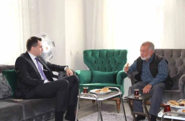 Hisarcık Kaymakamı Atam, "Devlet her zaman şehit aileleri ve gazilerin yanındadır" 