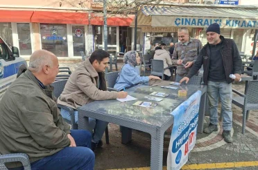 Hisarcık’ta 9 Şubat Sigarayı Bırakma Günü’ne özel farkındalık standı 