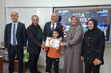 Hisarcık’ta bin 50 öğrenci tatile girdi 