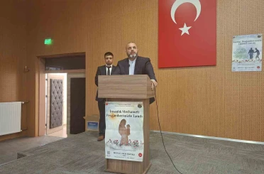 Hisarcık’ta "Peygamberimiz ve aile ahlakı" konulu konferans 