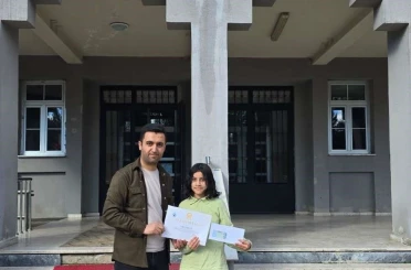 Hisarcık’ta resim yarışması ilçe birincisi Dereköy Şehit Fatih Seven Ortaokulu’ndan 