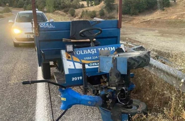 Hizan’da patpat devrildi: 6 metreden şarampole uçan sürücü yaralandı 