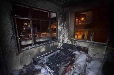 Hopa’da şüpheli ev yangını: 1 yaralı, 1 gözaltı 