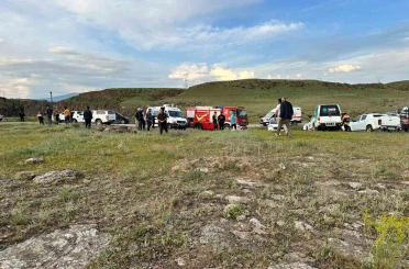 Horasan’da kaybolan çobanı arama çalışmaları sürüyor 