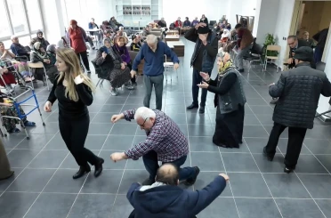 Huzurevi sakinleri için düzenlenen konserler sürüyor 