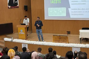 IAESTE staj ve değişim programları ETÜ öğrencilerine tanıtıldı