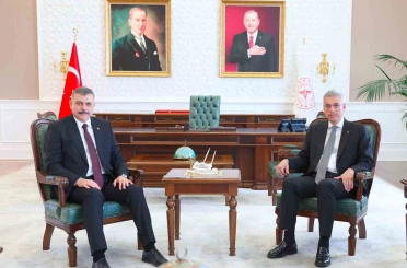 İçişleri Bakanı Çiftçi, Sağlık Bakanı Memişoğlu ile bir araya geldi 
