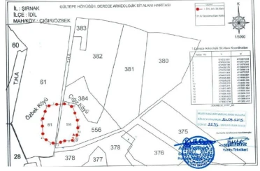 İdil’de iki köy arkeolojik sit alanı ilan edildi 